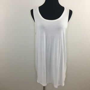 Old Navy | White Relaxed Tank Top